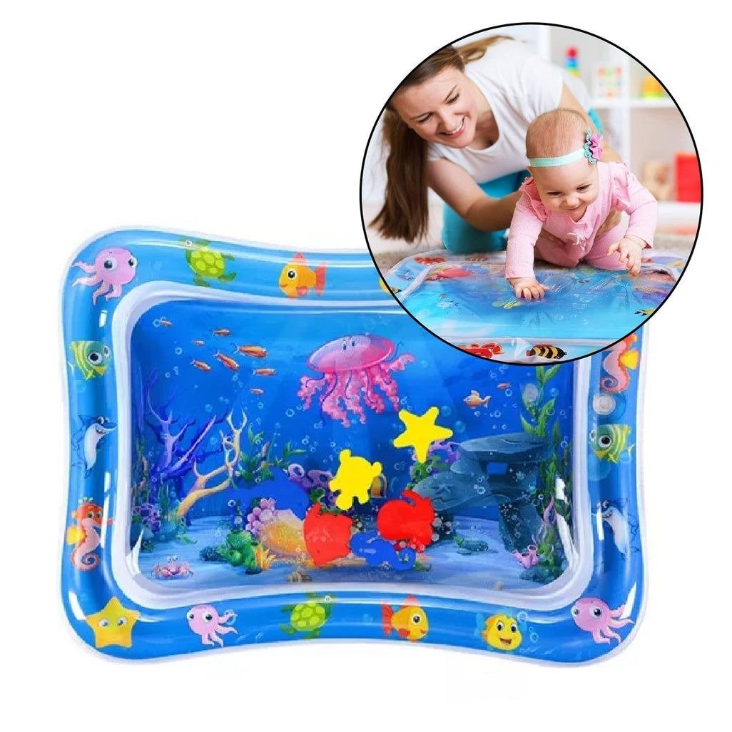 Inflatable Baby Play Mat Water Play Mat For Kids Leakproof